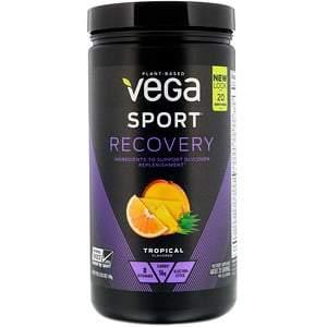 Vega, Sport, Recovery Accelerator, Tropical, 19 oz (540 g) - HealthCentralUSA