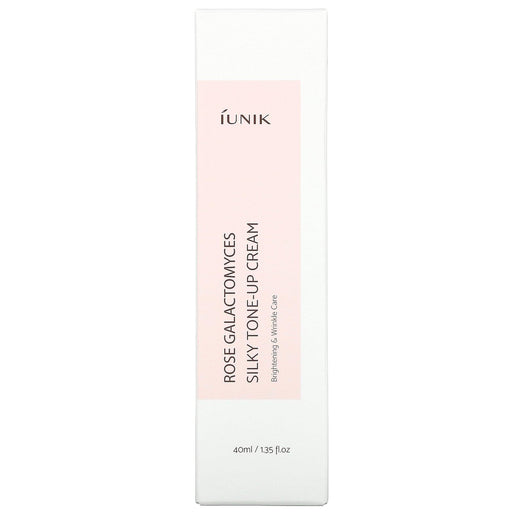 iUNIK, Rose Galactomyces Silky Tone-Up Cream, 1.35 fl oz (40 ml) - HealthCentralUSA