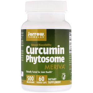 Jarrow Formulas, Curcumin Phytosome with Meriva, 500 mg, 60 Veggie Caps - HealthCentralUSA