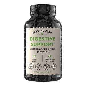 Crystal Star, Digestive Support, 60 Vegetarian Capsules - HealthCentralUSA