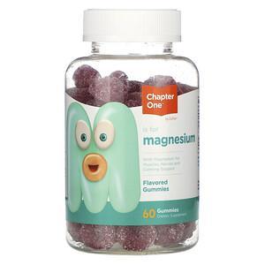 Chapter One, M Is for Magnesium, Flavored Gummies, 60 Gummies - HealthCentralUSA