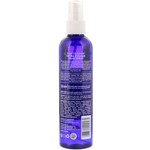 Jason Natural, Thin to Thick, Extra Volume Hair Spray, 8 fl oz (237 ml) - HealthCentralUSA