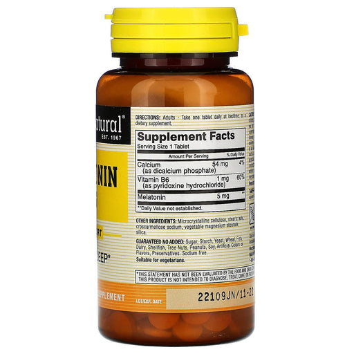 Mason Natural, Melatonin, 5 mg, 300 Tablets - HealthCentralUSA