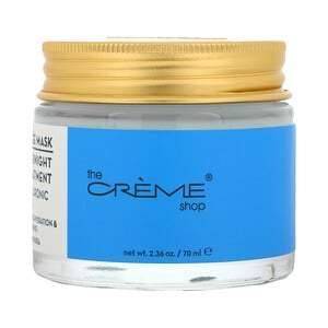 The Creme Shop, Hyaluronic Acid, Overnight Gel Beauty Mask, 2.36 oz (70 ml) - HealthCentralUSA