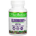 Paradise Herbs, Earth's Blend, Elderberry+ with Zinc, 60 Vegetarian Capsules - HealthCentralUSA
