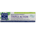 Kiss My Face, Triple Action Toothpaste with Tea Tree Oil, Iceland Moss & Xylitol, Fluoride Free, Fresh Mint, 4.1 oz (116.2 g) - HealthCentralUSA