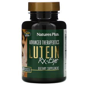 Nature's Plus, Advanced Therapeutics, Lutein RX-Eye, 60 Vegetarian Capsules - HealthCentralUSA