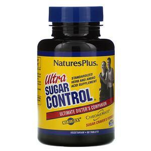 Nature's Plus, Ultra Sugar Control, Ultimate Dieter's Companion, 60 Tablets - HealthCentralUSA