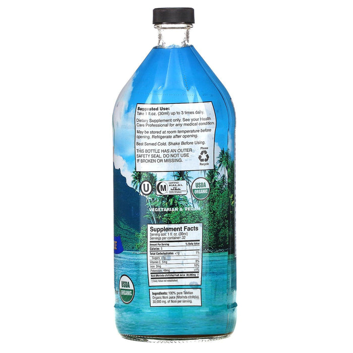 Earth's Bounty, Tahitian Organic Noni Juice, 32 fl oz (946 ml) - HealthCentralUSA