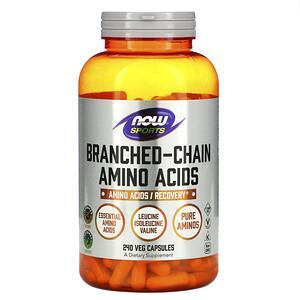 Now Foods, Sports, Branched-Chain Amino Acids, 240 Capsules - HealthCentralUSA
