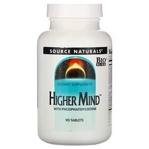 Source Naturals, Higher Mind, 90 Tablets - HealthCentralUSA