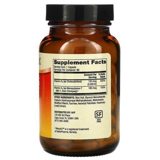 Dr. Mercola, Vitamins D3 & K2, 90 Capsules - HealthCentralUSA