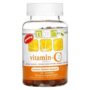 Natural Dynamix (NDX), Vitamin-C DX, 254 mg, 60 Gummies - HealthCentralUSA