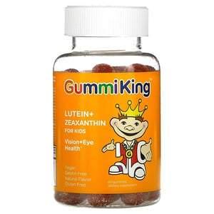 GummiKing, Lutein + Zeaxanthin for Kids, Mango, 60 Gummies - HealthCentralUSA