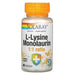 Solaray, L-Lysine Monolaurin 1:1 Ratio, 60 VegCaps - HealthCentralUSA