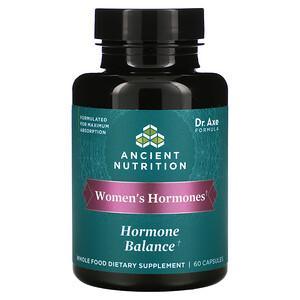 Dr. Axe / Ancient Nutrition, Women's Hormones, Hormone Balance, 60 Capsules - HealthCentralUSA