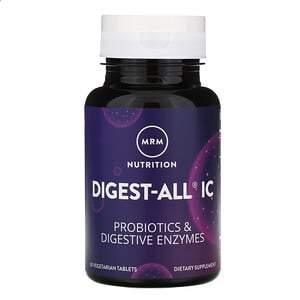 MRM, Digest-All IC, 60 Vegetarian Tablets - HealthCentralUSA