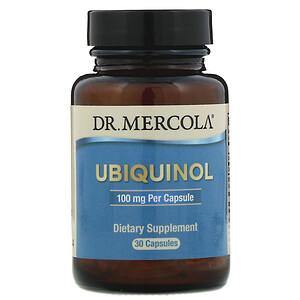 Dr. Mercola, Ubiquinol, 100 mg, 30 Capsules - HealthCentralUSA