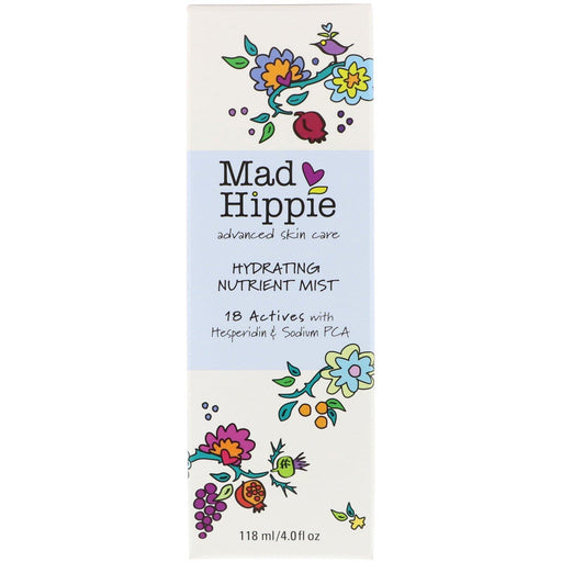 Mad Hippie Skin Care Products, Hydrating Nutrient Mist, 4.0 fl oz (118 ml) - HealthCentralUSA
