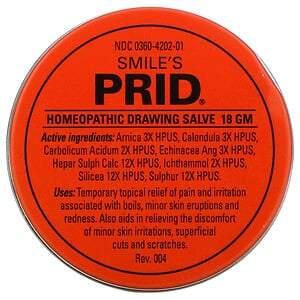 Hyland's, Smile's Prid Homeopathic Drawing Salve, 18 g - HealthCentralUSA