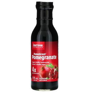Jarrow Formulas, PomeGreat Pomegranate, 12 fl oz (360 ml) - HealthCentralUSA