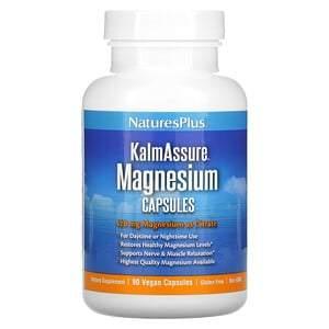 Nature's Plus, KalmAssure, Magnesium, 420 mg, 90 Vegan Capsules - HealthCentralUSA