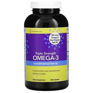 InnovixLabs, Triple Strength Omega-3, 200 Capsules - HealthCentralUSA