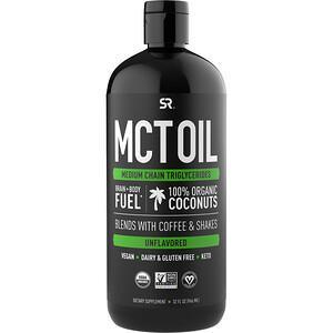Sports Research, MCT Oil, Unflavored, 32 fl oz (946 ml) - HealthCentralUSA