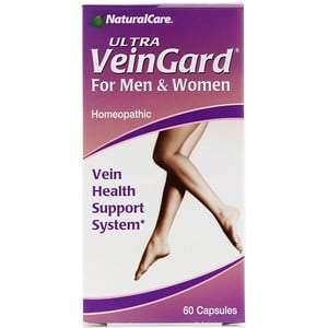 NaturalCare, Ultra VeinGard, For Men & Women, 60 Capsules - HealthCentralUSA