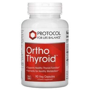 Protocol for Life Balance, Ortho Thyroid, 90 Veg Capsules - HealthCentralUSA