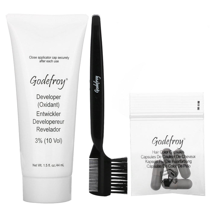 Godefroy, 28 Day Touch Ups, Medium Brown, 4 Application Kit - HealthCentralUSA