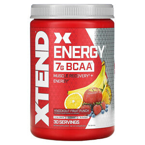 Xtend, Xtend Energy, Muscle Recovery + Energy, Knockout Fruit Punch, 12.3 oz (348 g)