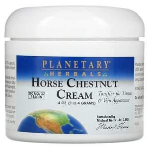 Planetary Herbals, Horse Chestnut Cream, 4 oz (113.4 g) - HealthCentralUSA