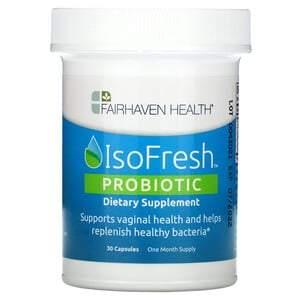 Fairhaven Health, IsoFresh Probiotic for Feminine Balance, 30 Capsules - HealthCentralUSA
