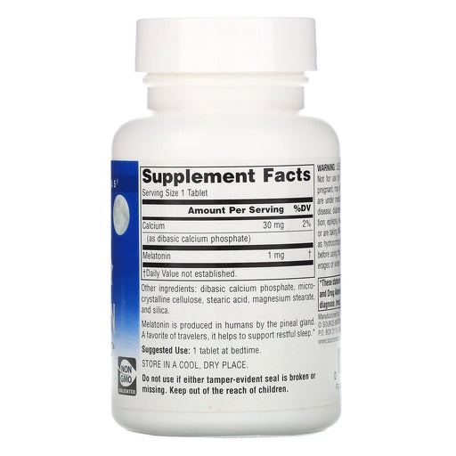 Source Naturals, Sleep Science, Melatonin, 1 mg, 300 Tablets - HealthCentralUSA