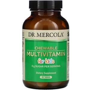 Dr. Mercola, Chewable Multivitamin for Kids, 60 Tablets - HealthCentralUSA