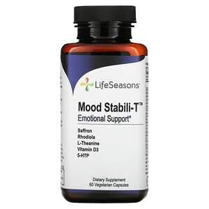 LifeSeasons, Mood Stabili-T, 60 Vegetarian Capsules - HealthCentralUSA
