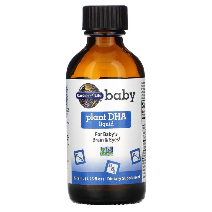 Garden of Life, Baby, Plant DHA Liquid, 1.26 fl oz ( 37.5 ml) - HealthCentralUSA