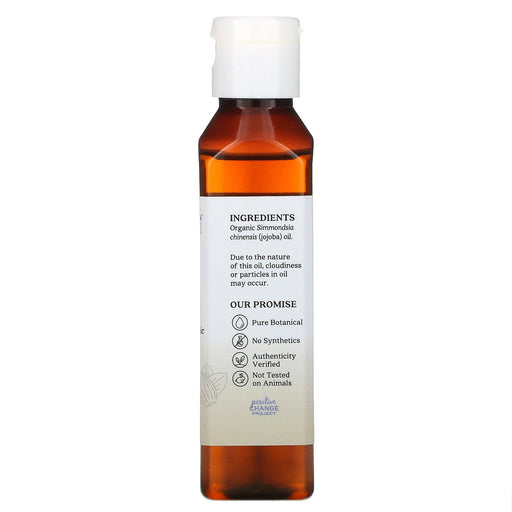 Aura Cacia, Organic Skin Care Oil, Jojoba, 4 fl oz (118 ml) - HealthCentralUSA