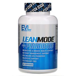 EVLution Nutrition, LeanMode + Probiotic, 120 Capsules - HealthCentralUSA