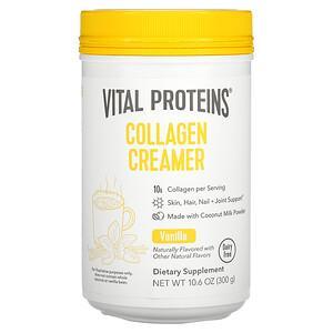 Vital Proteins, Collagen Creamer, Vanilla, 10.6 oz (300 g) - HealthCentralUSA