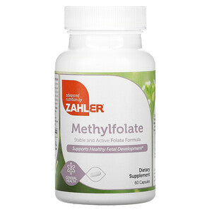 Zahler, Methylfolate, 60 Capsules