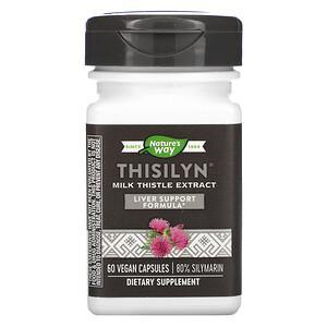 Nature's Way, Thisilyn, Milk Thistle Extract, 60 Vegan Capsules - HealthCentralUSA