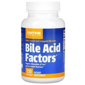Jarrow Formulas, Bile Acid Factors, 120 Capsules - HealthCentralUSA
