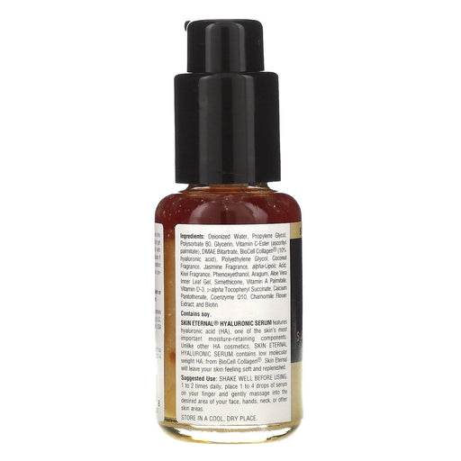 Source Naturals, Skin Eternal, Hyaluronic Serum, 1.7 fl oz (50 ml) - HealthCentralUSA