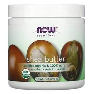 Now Foods, Solutions, Shea Butter, 7 oz (198 ml) - HealthCentralUSA