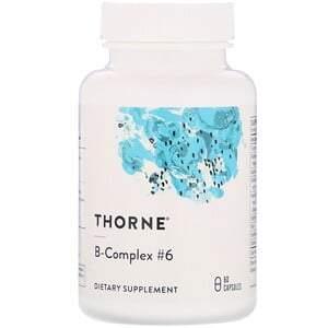 Thorne Research, B-Complex #6, 60 Capsules - HealthCentralUSA