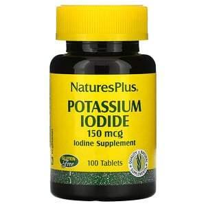 Nature's Plus, Potassium Iodide, 150 mcg, 100 Tablets - HealthCentralUSA