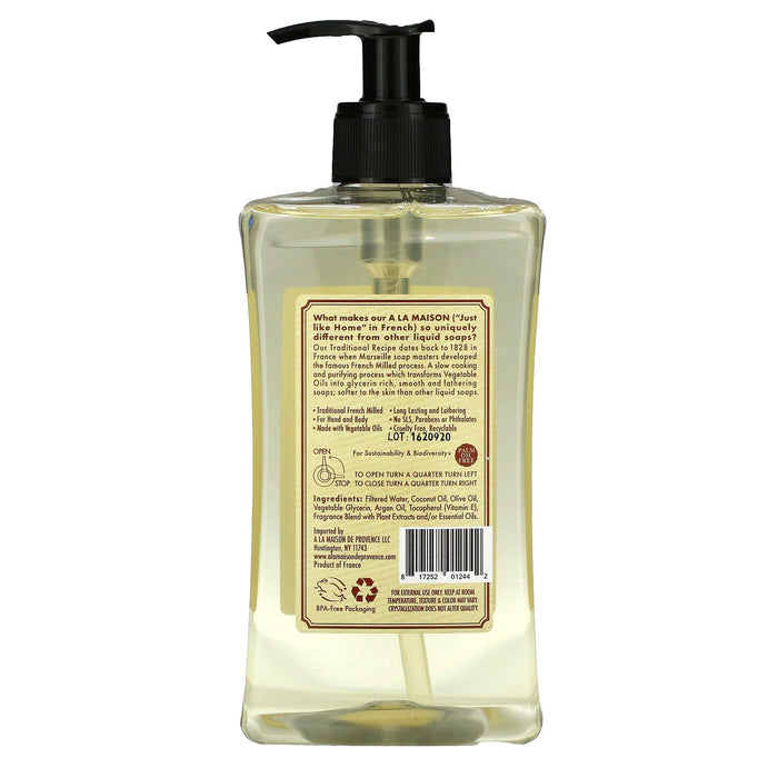 A La Maison de Provence, Liquid Soap For Hand & Body, Citrus Blossom, 16.9 fl oz (500 ml) - HealthCentralUSA