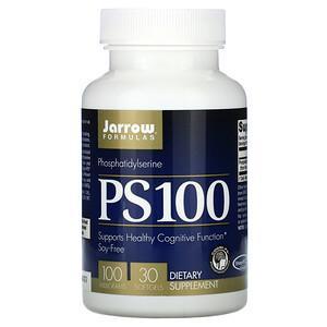 Jarrow Formulas, PS 100, Phosphatidylserine, 100 mg, 30 Softgels - HealthCentralUSA